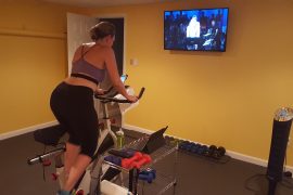 how to ride with friends peloton camera