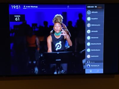 Peloton mirror