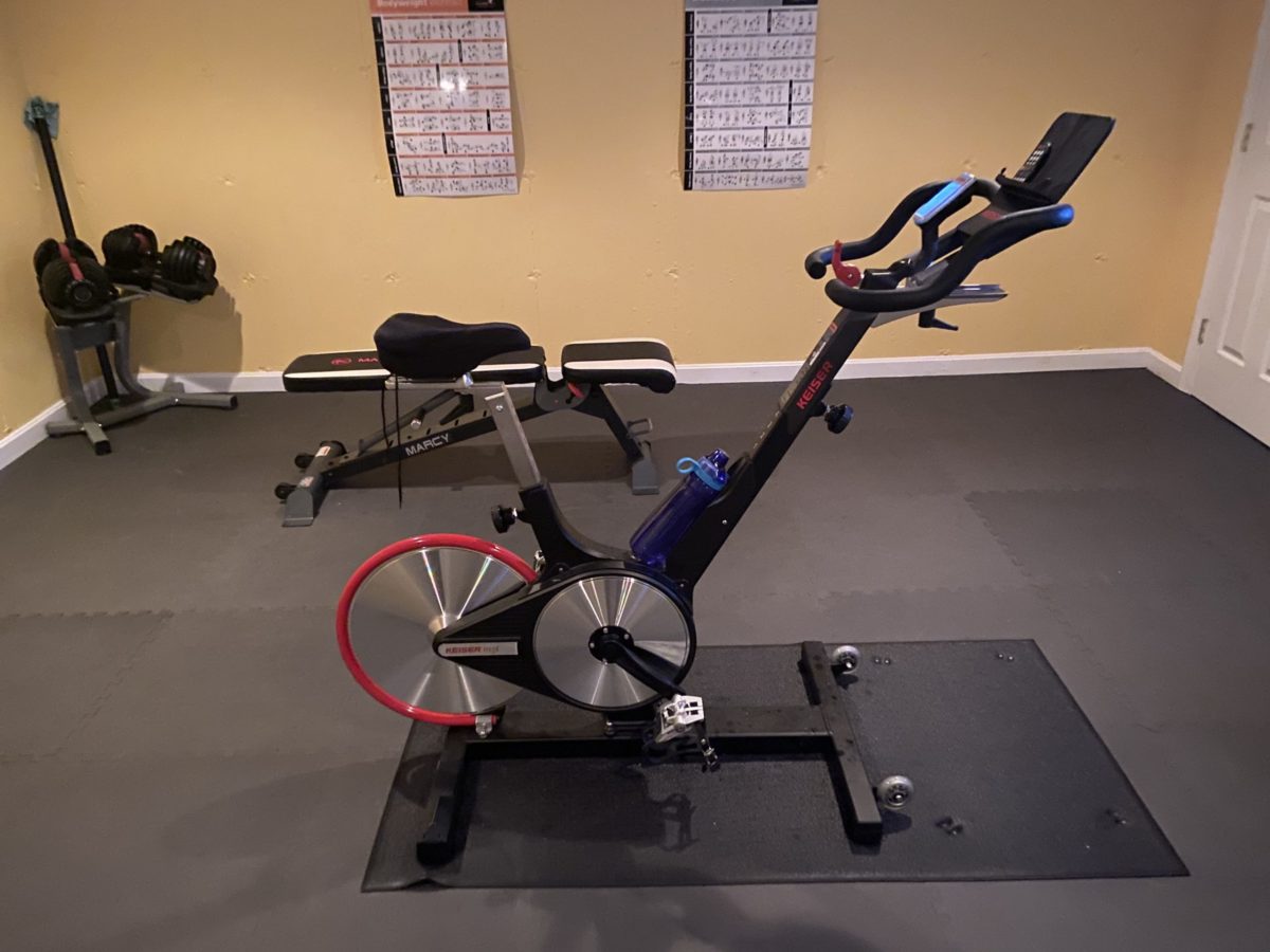 Keiser spin hot sale bike workouts