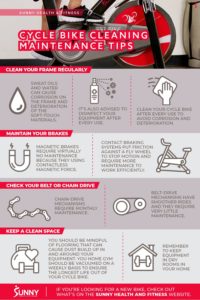 spin bike cleaning maintenance tips